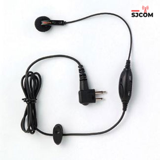 Los auriculares son pequeños, cómodos y permiten que los usuarios envíen y reciban mensajes de forma discreta desde sus radios de dos vías. 
