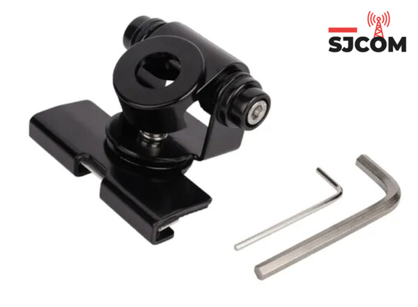 Soporte rebatible para antena móvil